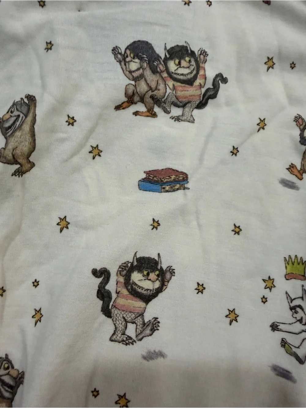 NWT Magnetic Me where the wild things are - 9-12M footed Footies